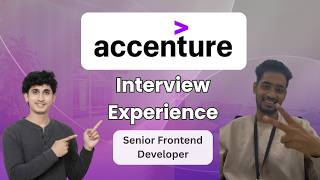 Accenture Interview Experience | Senior Frontend Developer Interview Questions | Bhavin Khatri