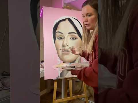Selena Gomez Painting