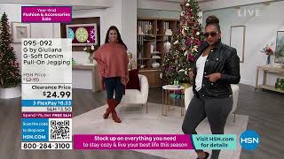 G by Giuliana GSoft Denim PullOn Jegging screenshot 4