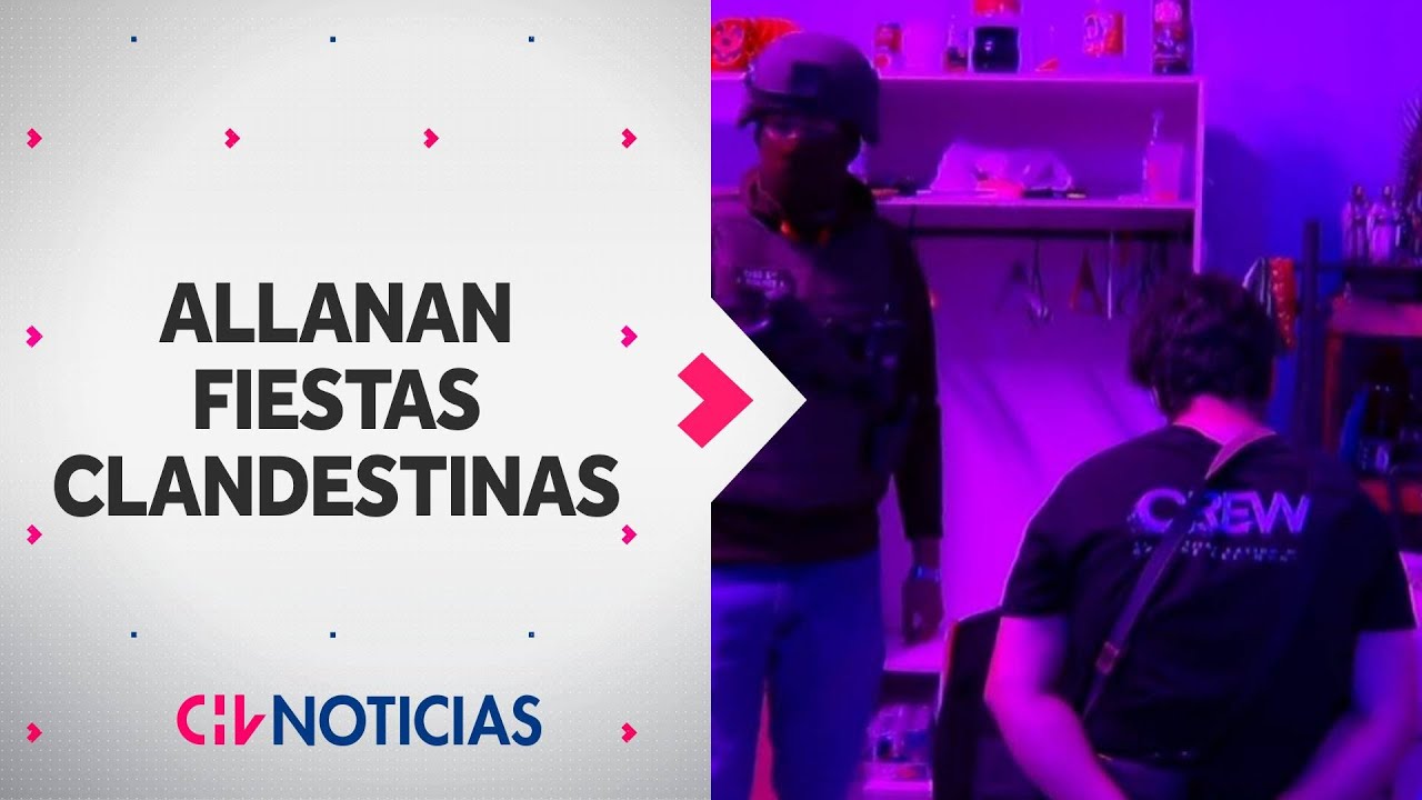 DOS FIESTAS CLANDESTINAS allanadas en Barrio Matta Sur terminó con seis detenidos