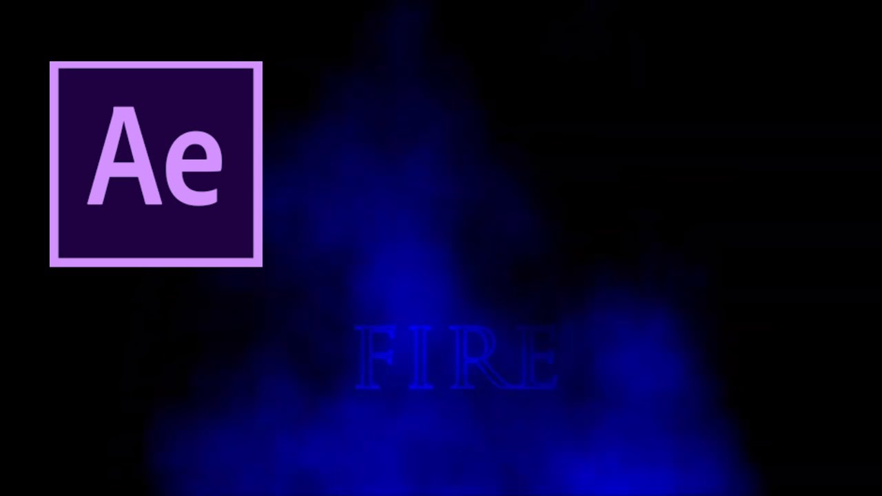 New Tutorial! Blue Smoke Text Animation in After Effects