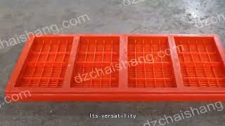 Chinese vibrating Polyurethane horizonal mesh,Chinese vibrator horizonal Urethane Deck