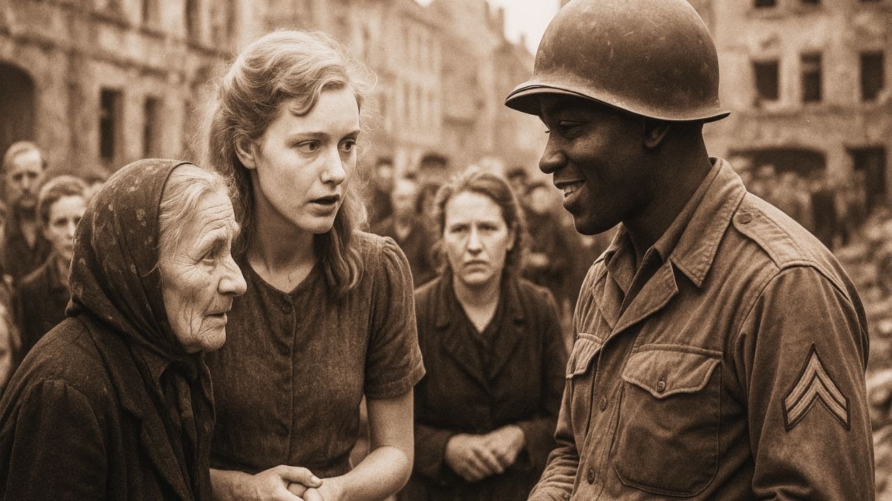 Черные солдаты прибыли в Германию после войны – 1945 год… и то, что сделали женщины, потрясло город