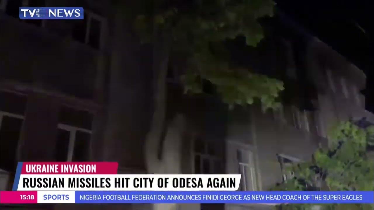 Ukraine Invasion: Russian Missiles Hit City Of Odesa