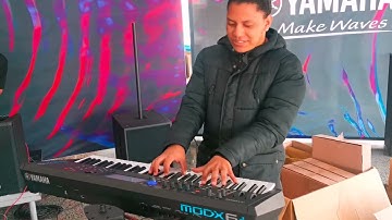 Trying Out The Yamaha MODX6+ at World Of Yamaha- Rowan Alexander || @YamahaDistributorsSA