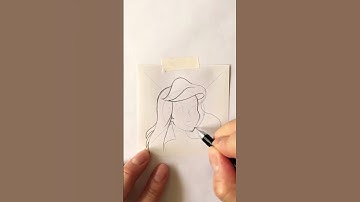 How to draw Ariel from The Little Mermaid