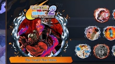 How to Get The True(r) Final Battle in Capcom Fighting Collection 2