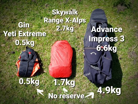 Paragliding: My Harnesses