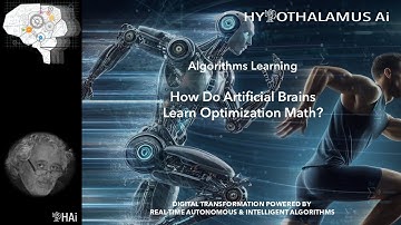 HAI DMAI - Algorithms Learning. How Do Artificial Brains Learn Optimization Math ?