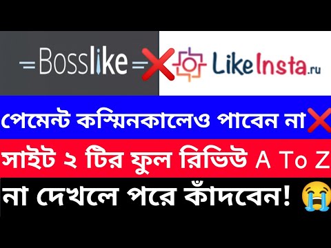 بررسی کامل Bosslike.ru | بررسی کامل LikeInsta.ru | سایت درآمد آنلاین | بهترین سایت درآمد روسیه |