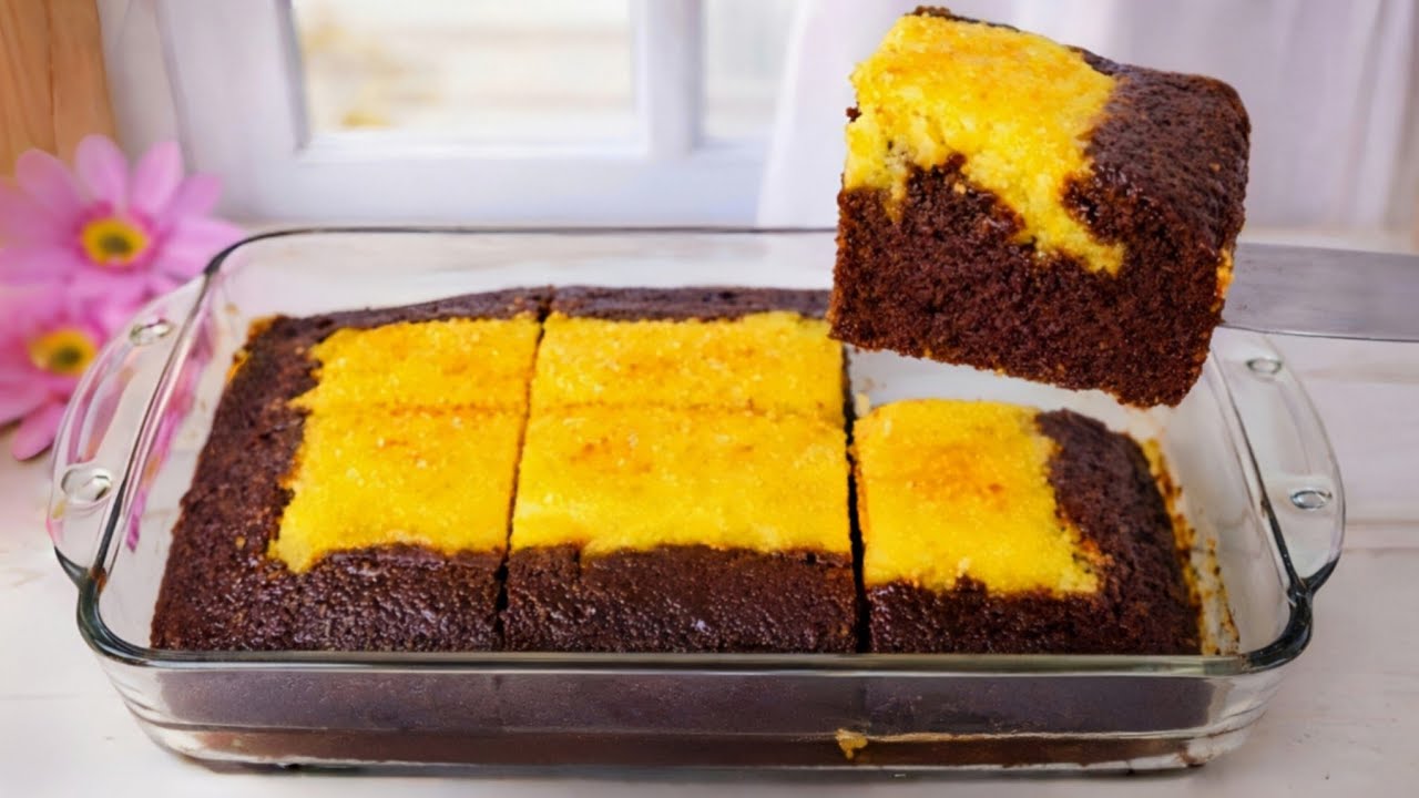 Мягкий, воздушный и влажный шоколадный торт, который тает во рту – без миксера 😋