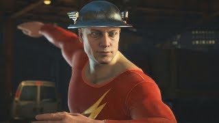 Injustice 2 Flash Jay Garrick Vs All Characters All Introinteraction Dialogues & Clash Quotes