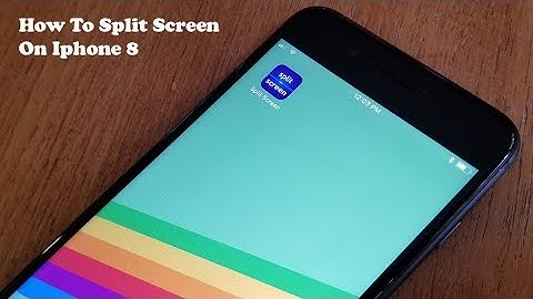 How To Split Screen On Iphone 8 / Iphone 8 Plus - Fliptroniks.com