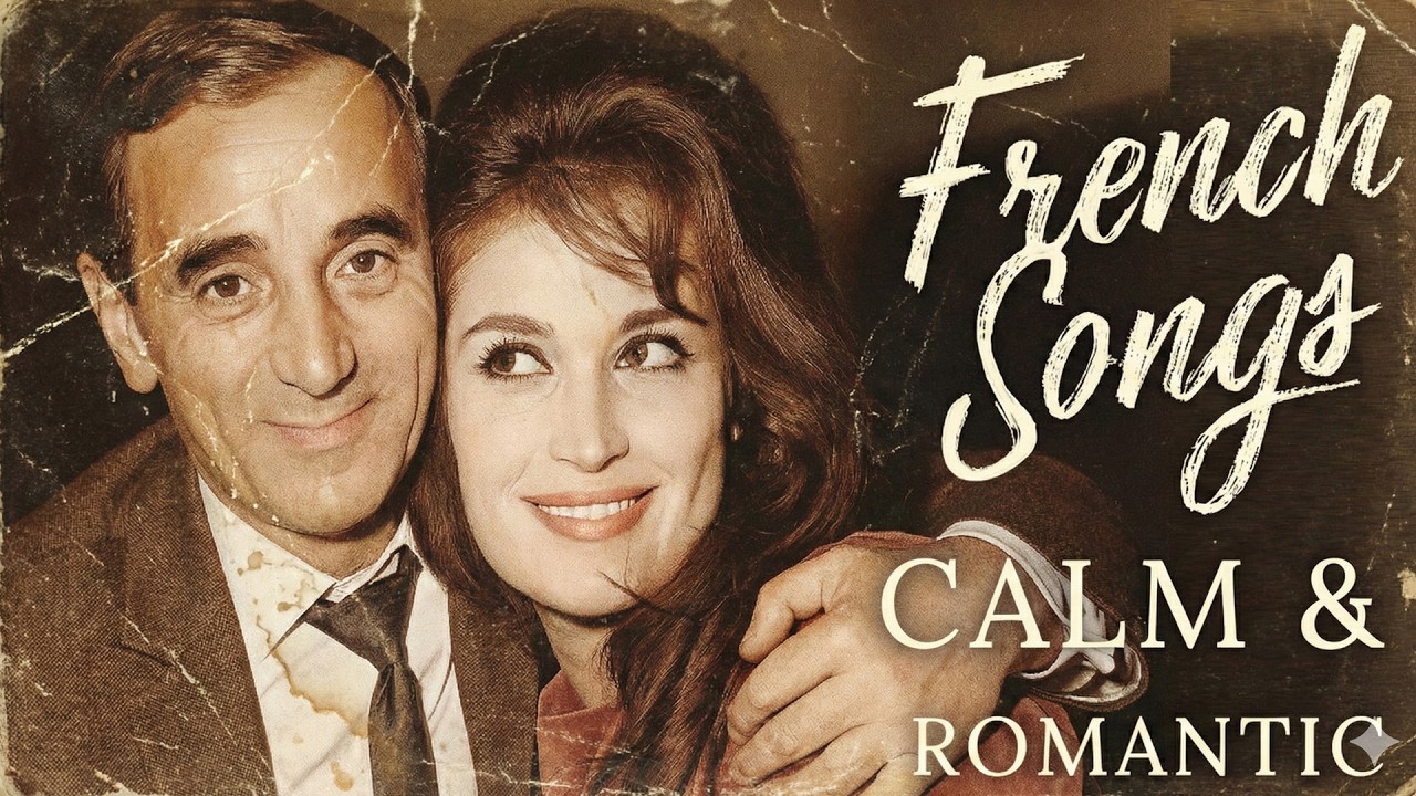 Классическая и романтическая французская шансон-музыка 1960-х годов • Нежный зимний ветерок.