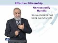 ETH100 Effective Citizenship Lecture No 37