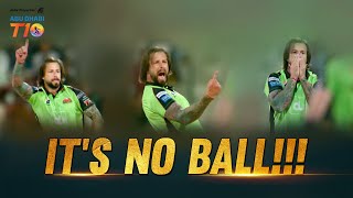 A NO BALL FREE HIT wicket!!! Top T10 Hilarious Moments I Aldar Properties Abu Dhabi T10 screenshot 2