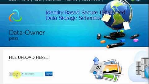Identity - Based secure distributed data storage schemes-PASS 2013 IEEE Projects