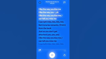 Thumbnail of i like the way you kiss me || Artemas || #lyrics #music #spotify #capcut