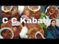 C c kabab  kurkure kam oil se bana ye kabab lajawab he  home made c c kabab 