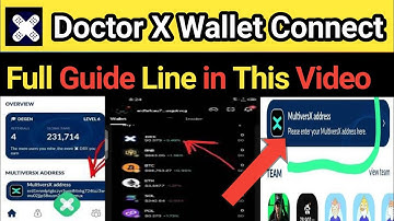 How To Connect Doctor X Wallet | X Portal Connect with Doctor X | How to connect X portal wallet