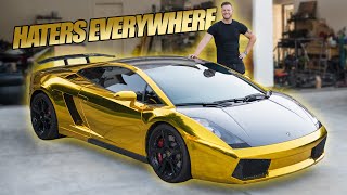 CHINESE SCAM CAR Upgrades Coming Soon! ...We Wrapped the Gallardo to Match It!