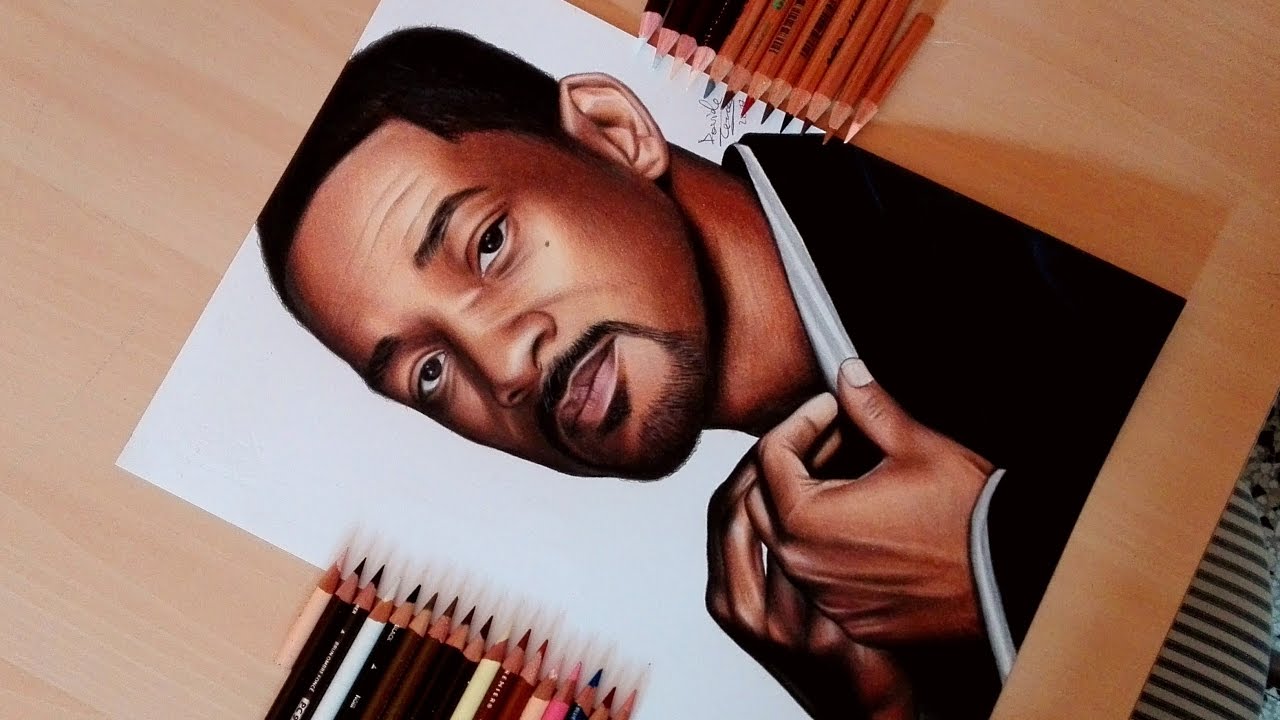 Drawing Will Smith - YouTube