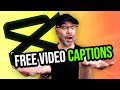 Add free automatic captions to youtubes