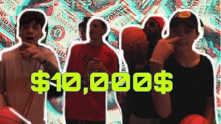 $10,000 MINI BASKETBALL SHOT! FT. JOEY BIRLEM, ZACH CLAYTON & BRYCE HALL