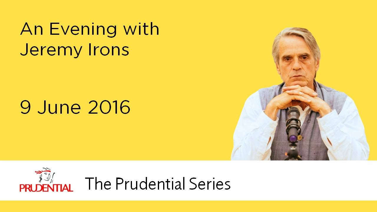 An Evening with Jeremy Irons - YouTube