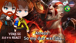 Norse Gods react to kratos || God of War Ragnarök || - Gacha React