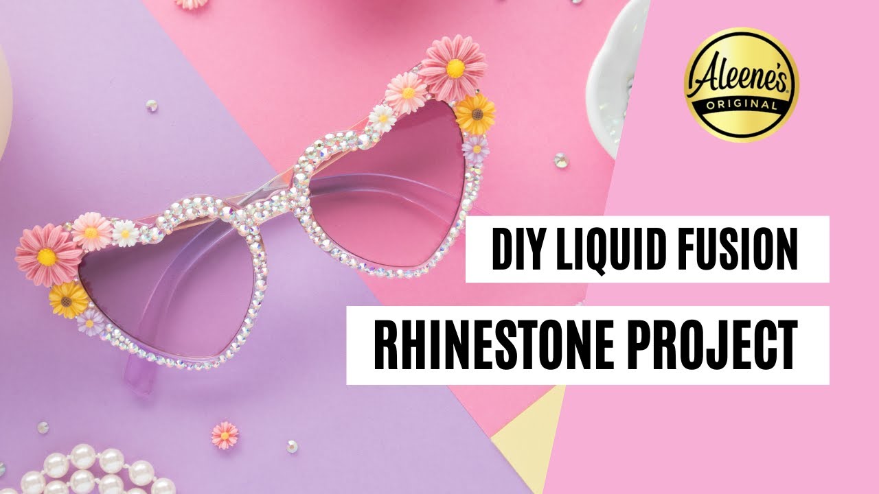 How to Use Liquid Fusion for DIY Rhinestone Projects 