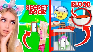 We Found A SECRET DOOR That Revealed A DARK SECRET In Adopt Me.. (Roblox)