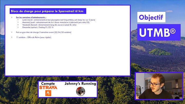 Objectif UTMB® Episode 24 à 26 - Augmentation du volume d'entrainement
