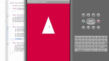 Android Developing Applications Tutorial 178 Using GLU to set up the Camera