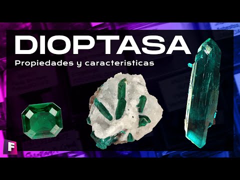 Video: Dioptasa (cobre esmeralda, achirita, ashirita): propiedades minerales, descripción del color, aplicación