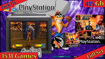 Pack #14 -Sony PlayStation- [FullSet] (Only for Attract Mode 550Gb) [415Gb][1531 Games]