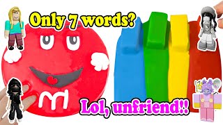 Slime Storytime Roblox | My friends hate me because I can't speak