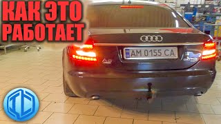 Как устроены светодиодные фонари Audi A6