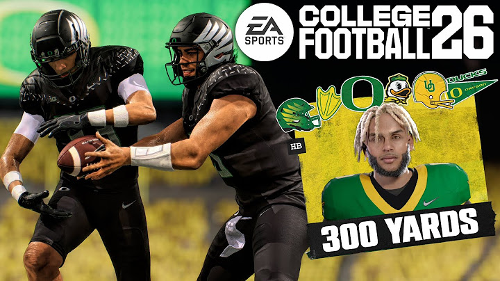 College Football 26 Road To Glory - 300 Rushing Yards! Made The HEISMAN List