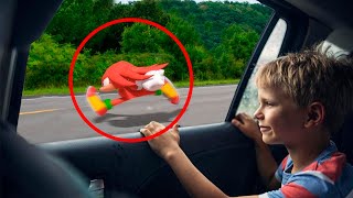 5 KNUCKLES de Sonic Captados en Cámara en la Vida REAL