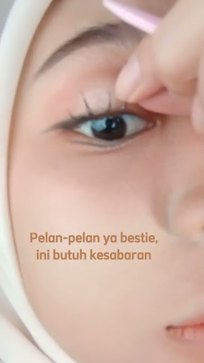 BULU MATA LENTIK NATURAL✨ Cara Buat Bulu Mata Palsu Pakai Bulu Mata yang Ga Kepakai