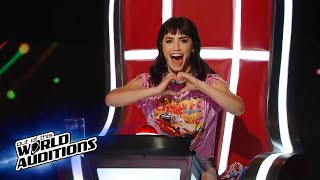 Best ROCKSTAR Blind Auditions on The Voice