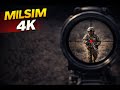 Milsim Airsoft POV 4K  Realistic Squad Combat &amp; Firefights