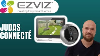 EZVIZ DP2C - un Judas de porte connecté avec écran integré