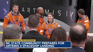 NC State community prepares for Artemis II spaceship landing