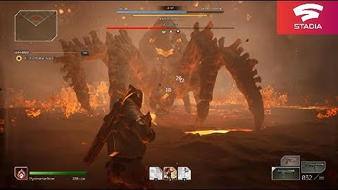 Outriders Story Walkthrough Gameplay Part 3. on Google Stadia with Pyromancer Class