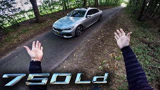 BMW 750d 7 Series Review POV Test Drive