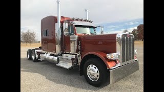 2019 Peterbilt 389 2 Bed Double Bunk Owner Operator