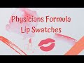 I swatched the entire Physicians Formula Liquid Lipsticks!!