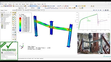 Progressive collapse of a steel frame with column removal method Abaqus